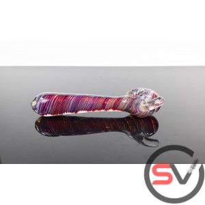 PSYCHEDELIC CACTUS HEAVY GLASS HAND PIPE 7inch